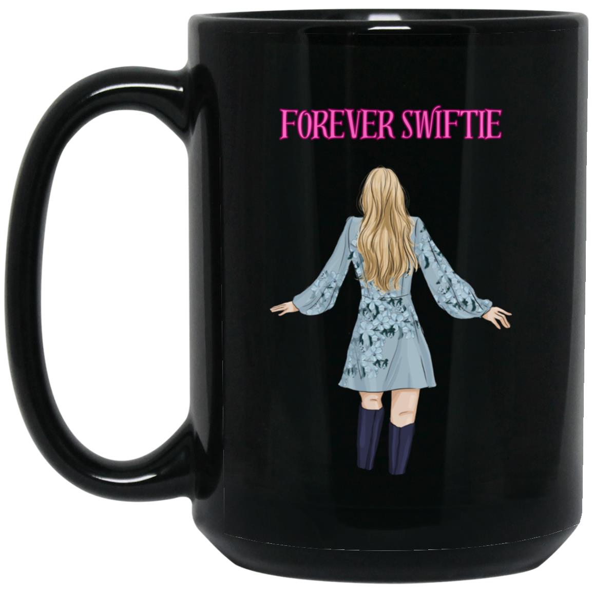 Forever Swiftie  15oz Black Mug