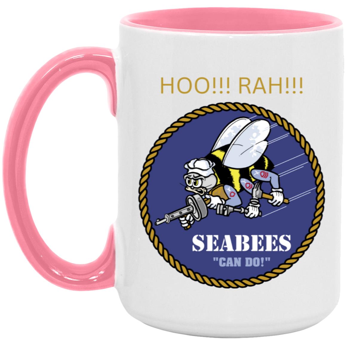 Seabee 15oz Accent Mug