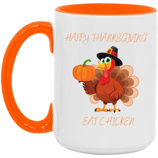 Happy Thanksgiving 15oz Accent Mug