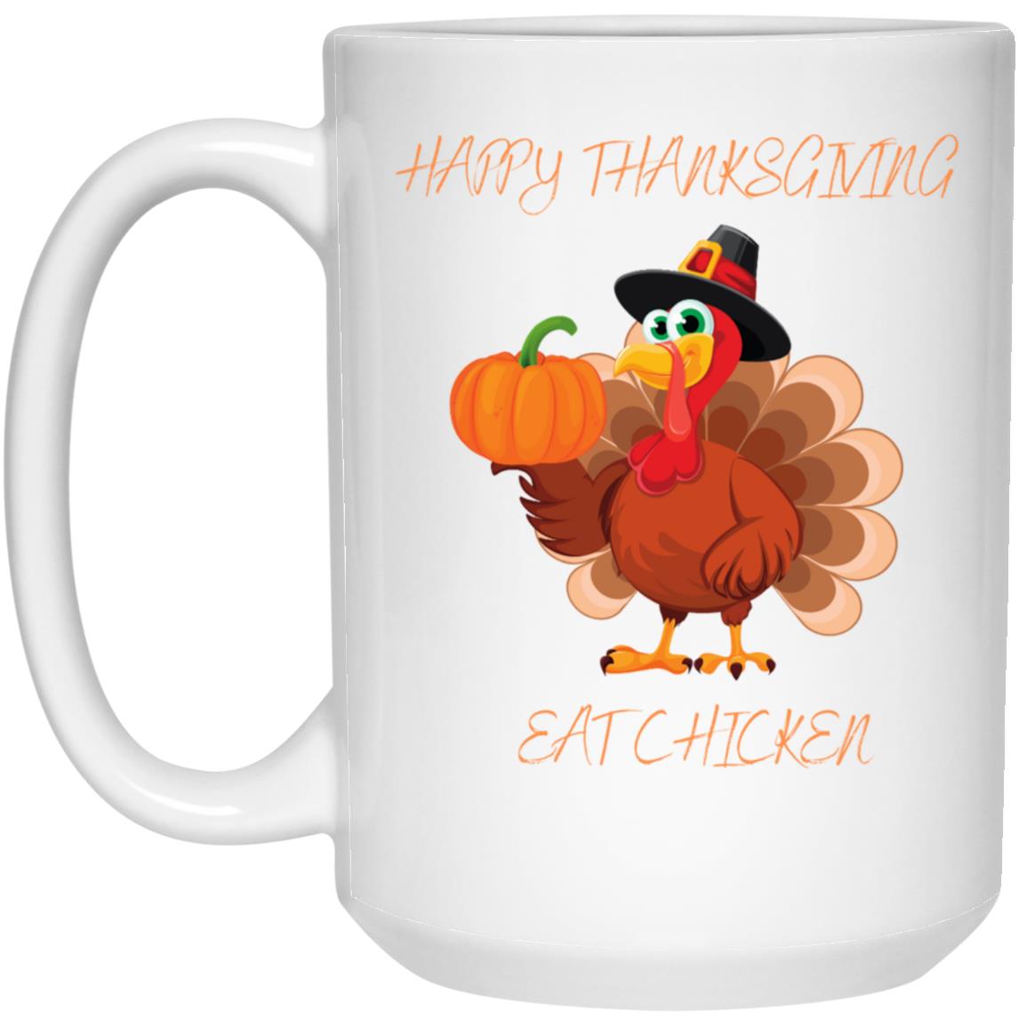 Happy Thanksgiving 15oz White Mug