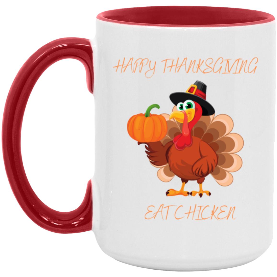 Happy Thanksgiving 15oz Accent Mug