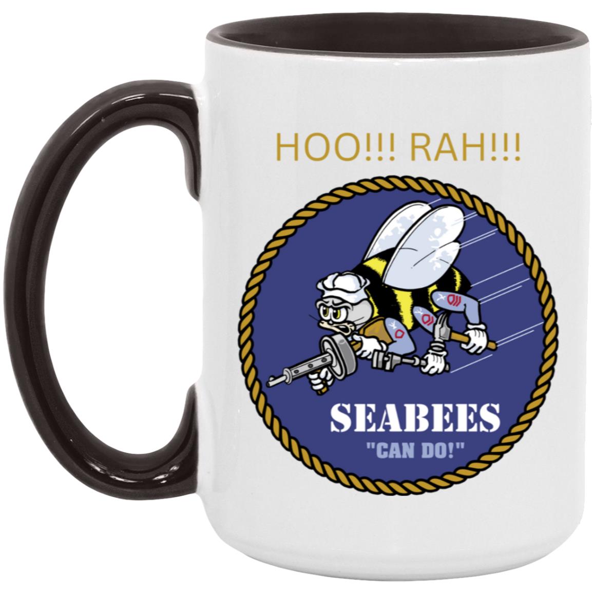 Seabee 15oz Accent Mug