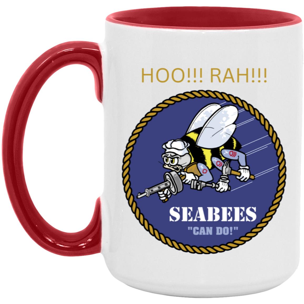 Seabee 15oz Accent Mug